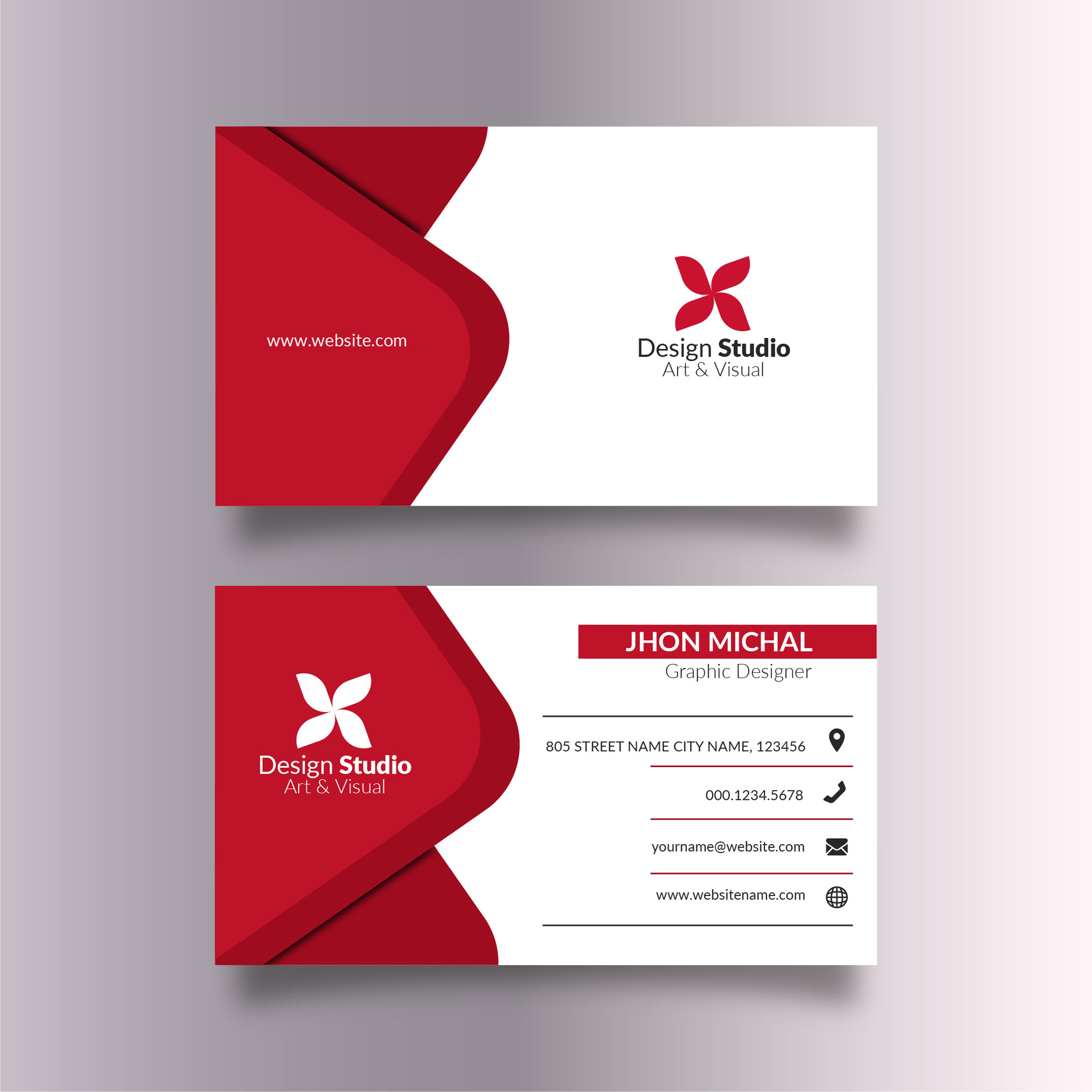 High Quality Business Visiting Card  Free Customize 