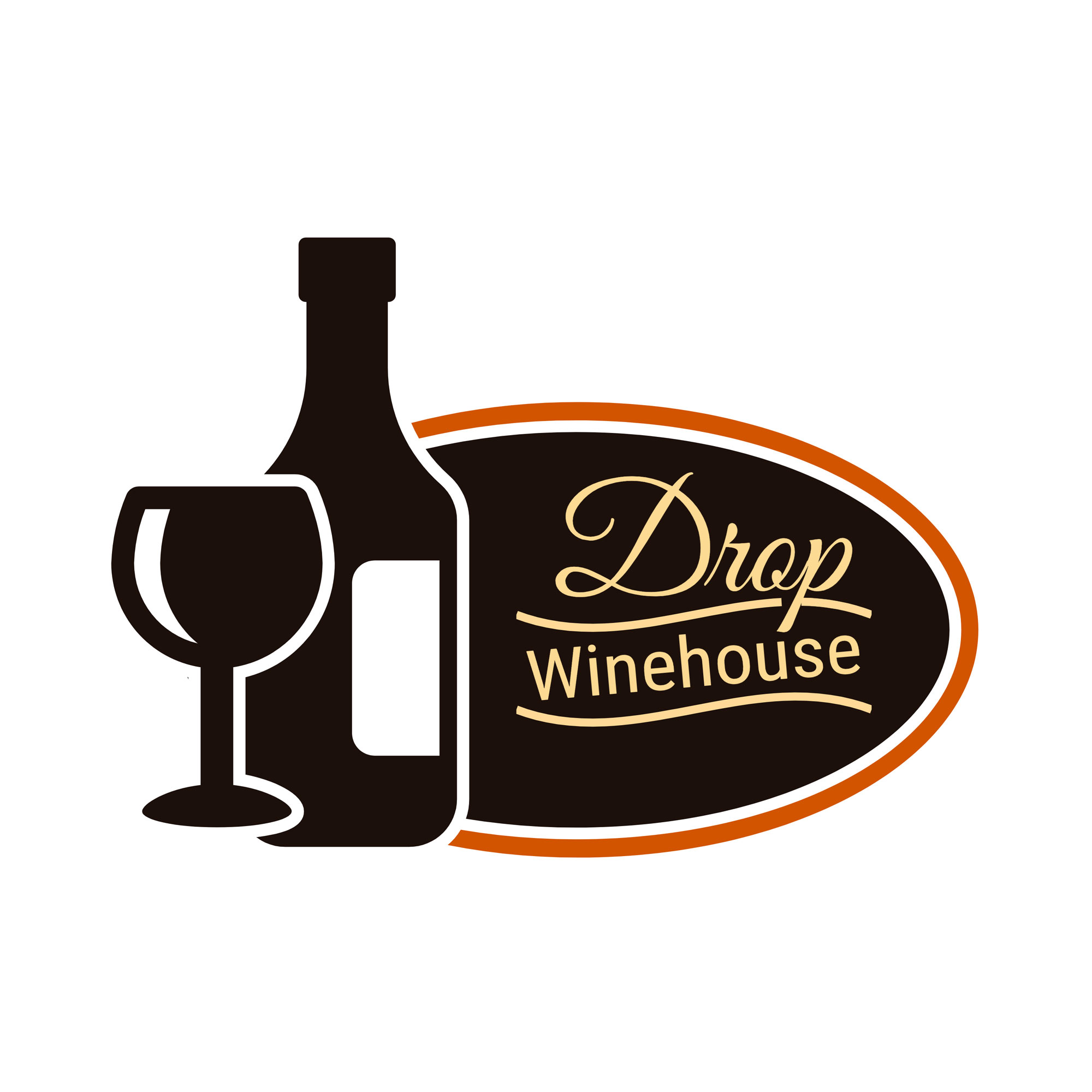 Wine Bar Shop Logo Template Free Customize Liquor Shop Logos